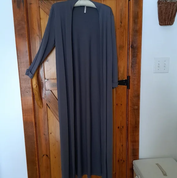 Maxi Length Open Cardigan - Picture 8 of 10